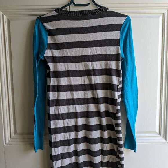 Vintage BCBGeneration Midi Striped Dress with Long Sleeves - US Women's S - Picture 3 of 3